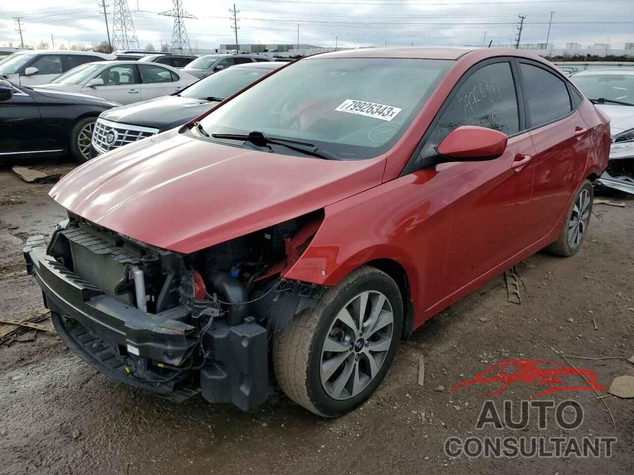 HYUNDAI ACCENT 2017 - KMHCT4AE6HU356345