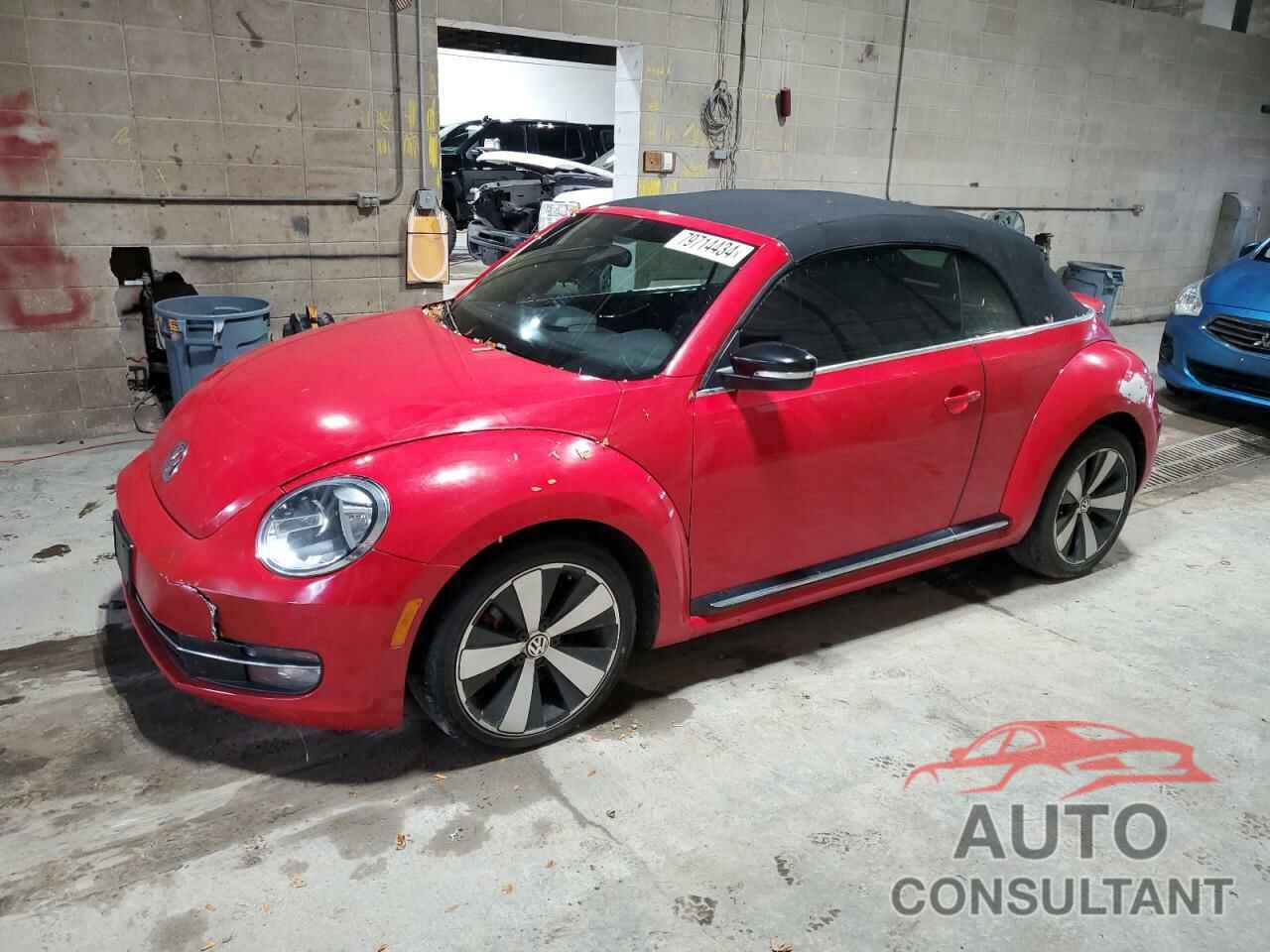 VOLKSWAGEN BEETLE 2013 - 3VW7A7AT3DM805682