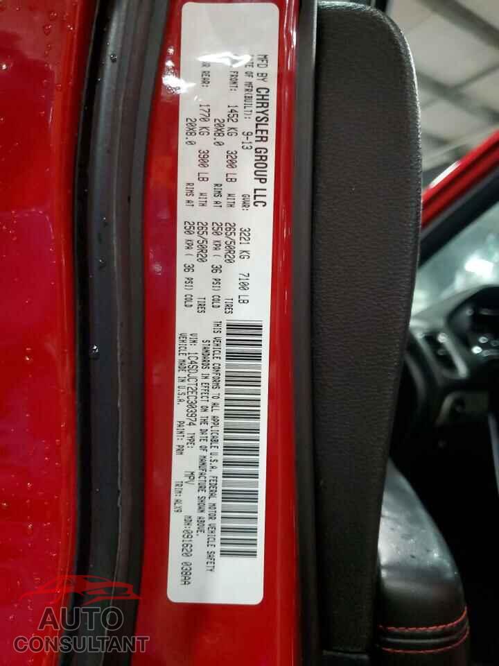 DODGE DURANGO 2014 - 1C4SDJCT2EC303974