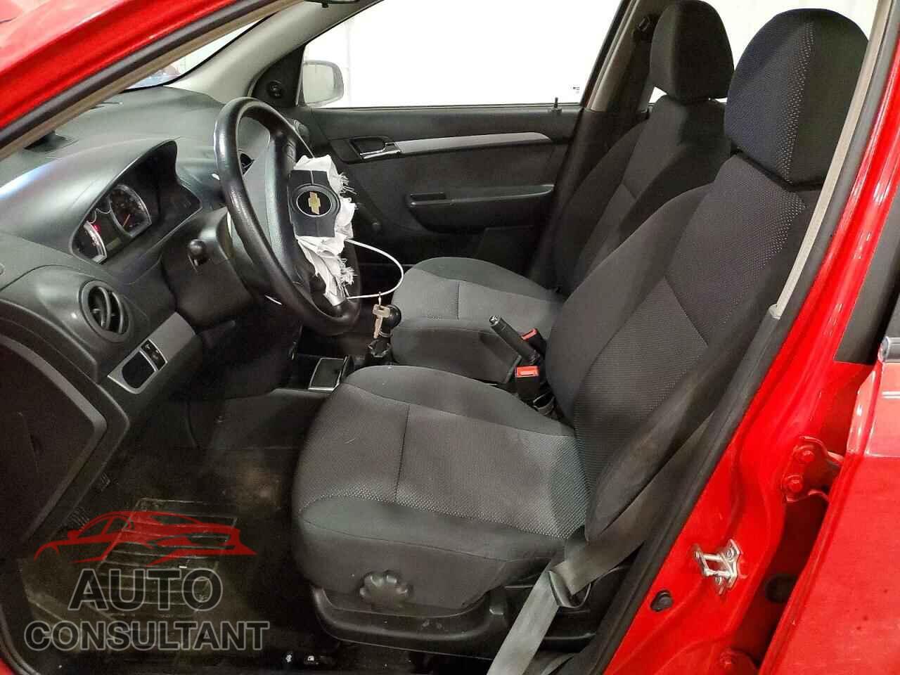 CHEVROLET AVEO 2011 - KL1TD5DE8BB139621