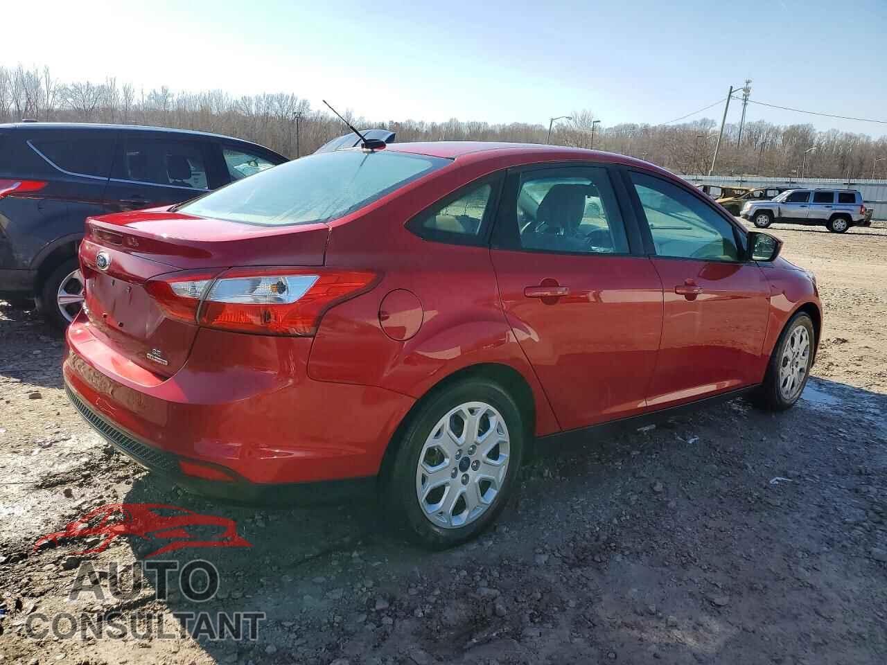 FORD FOCUS 2012 - 1FAHP3F23CL380906