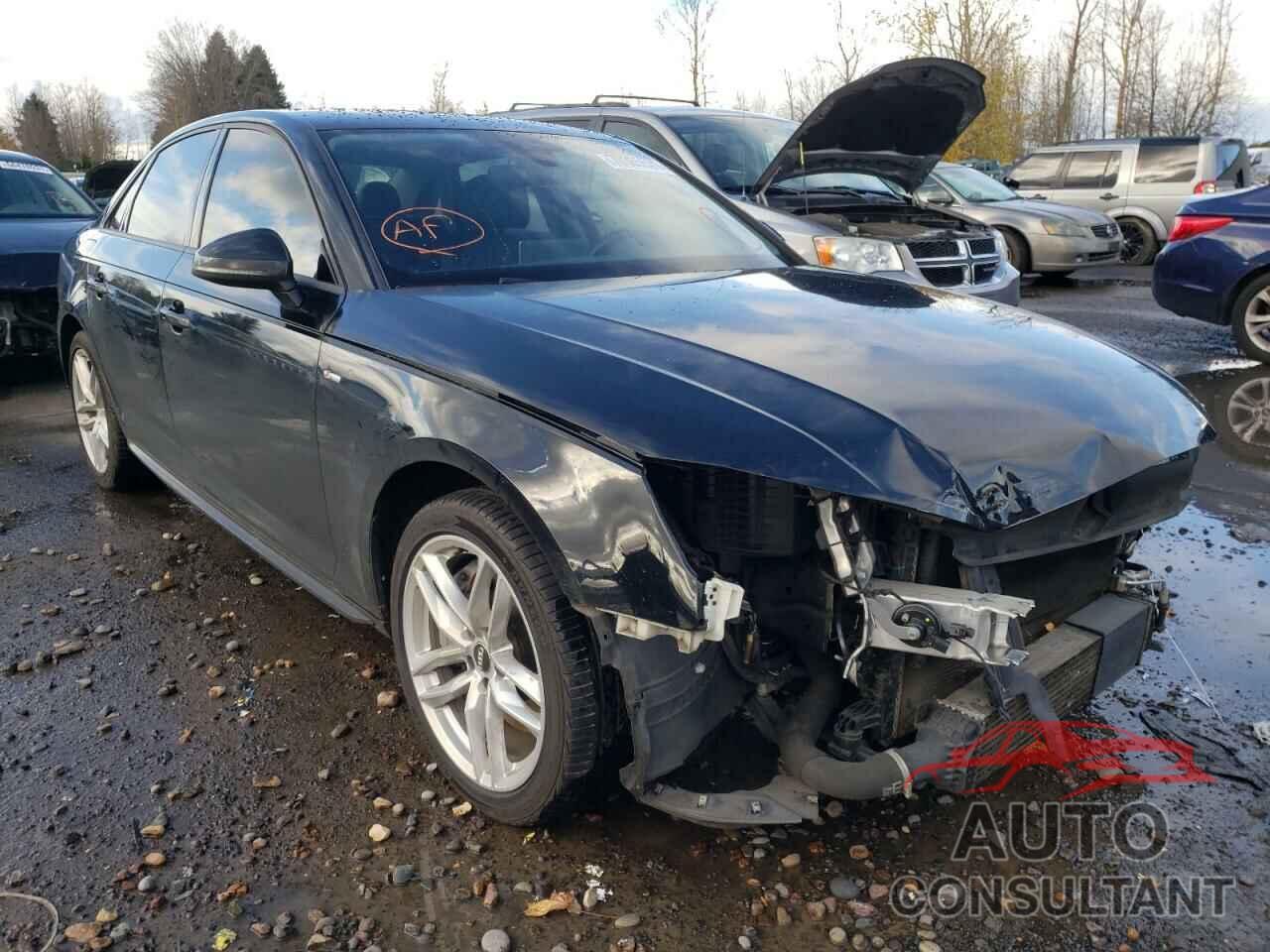 AUDI A4 2017 - WAUDNAF46HN041411