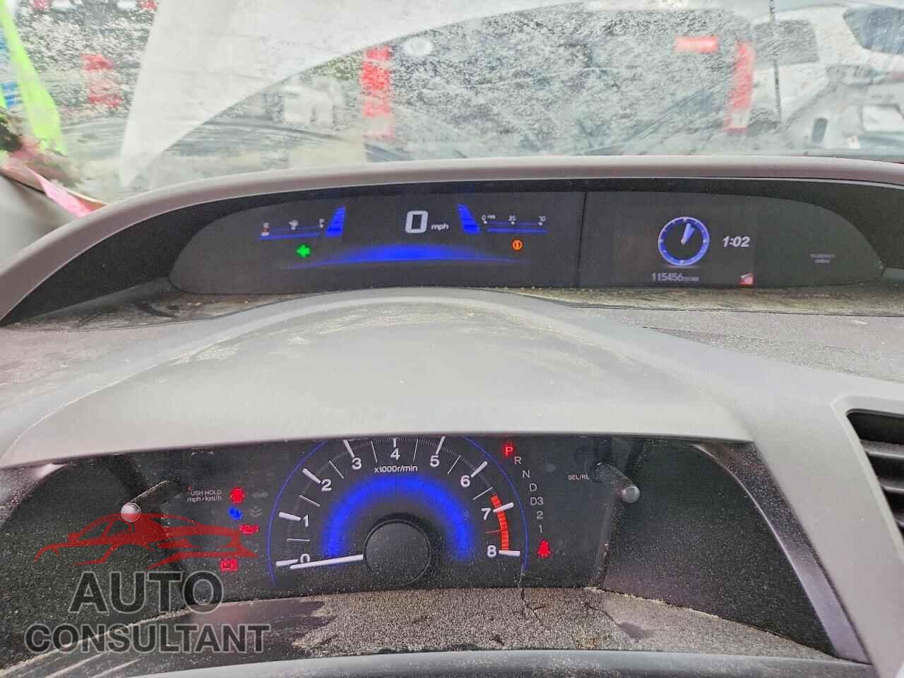 HONDA CIVIC 2012 - 2HGFB2F59CH306621