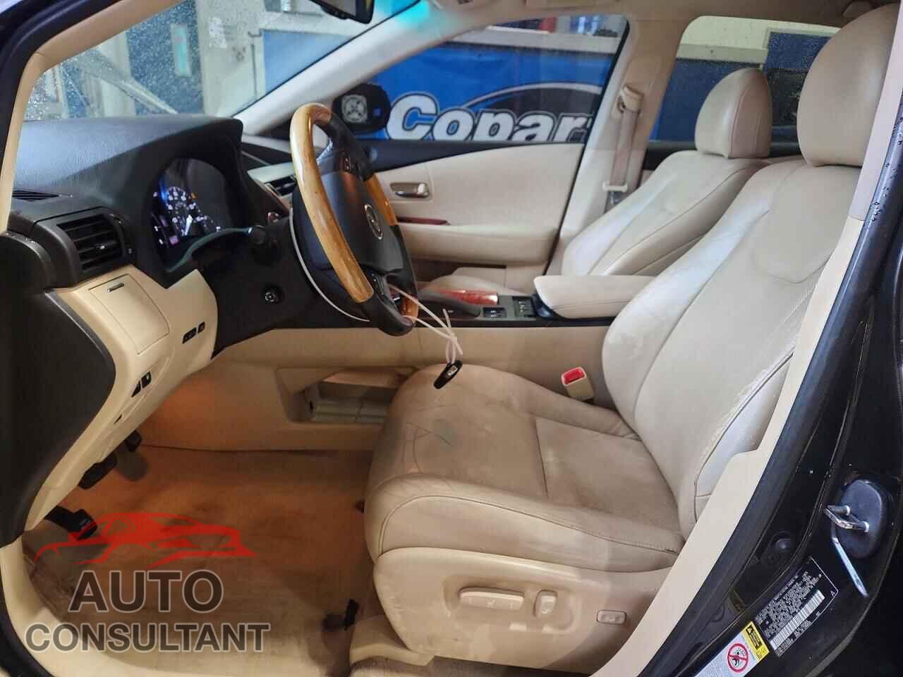 LEXUS RX350 2012 - 2T2BK1BA9CC134980