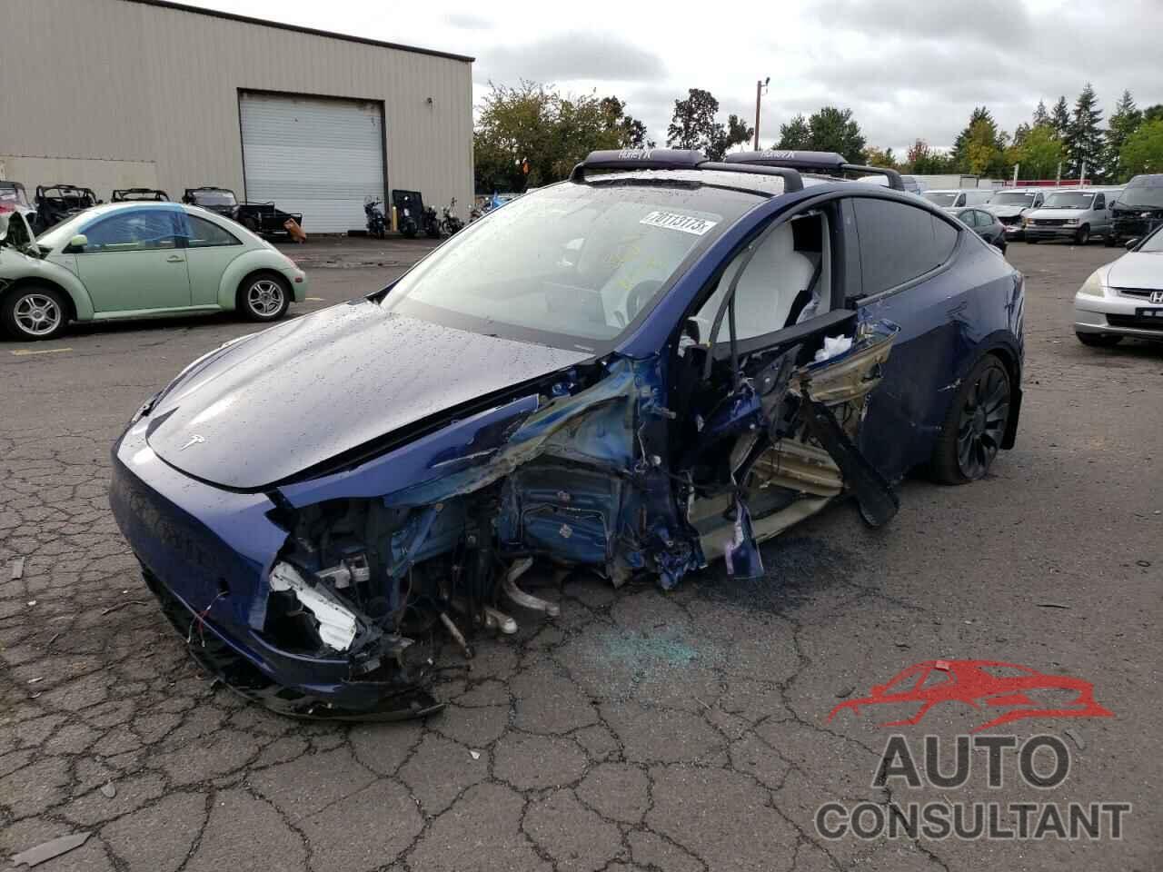 TESLA MODEL Y 2022 - 7SAYGDEF9NF464712