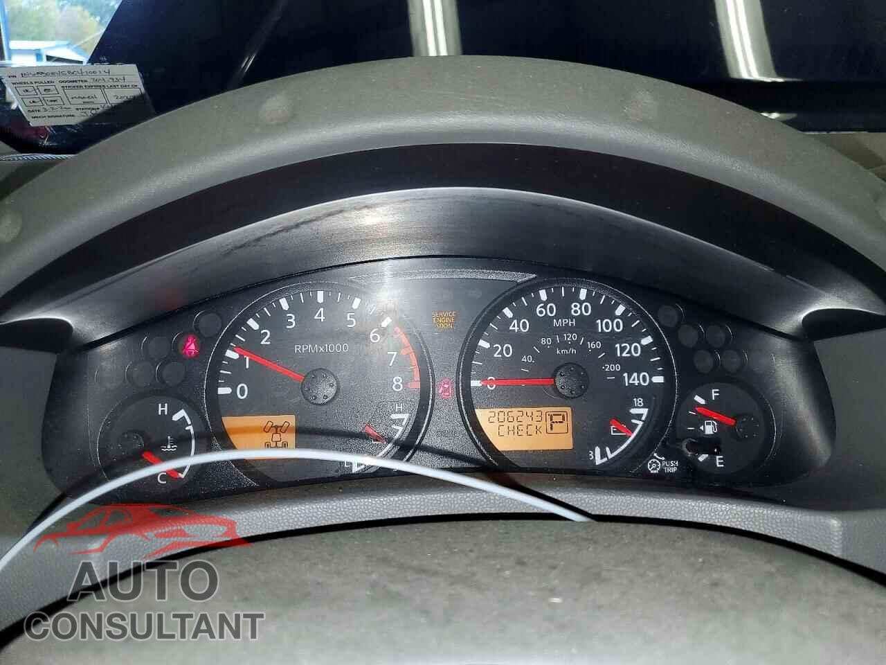 NISSAN FRONTIER 2011 - 1N6AD0EV5BC410014