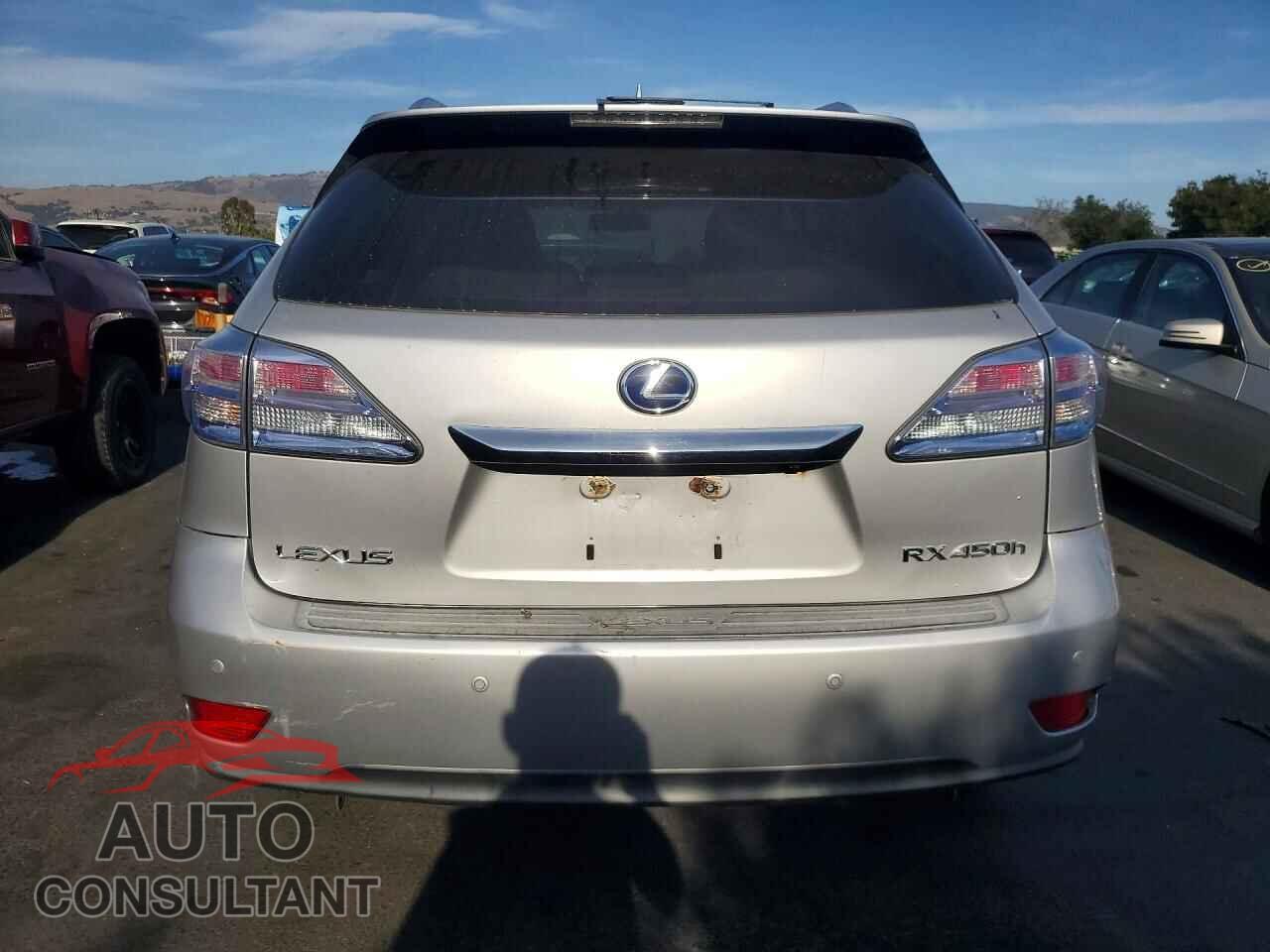 LEXUS RX450 2010 - JTJBC1BA2A2014755