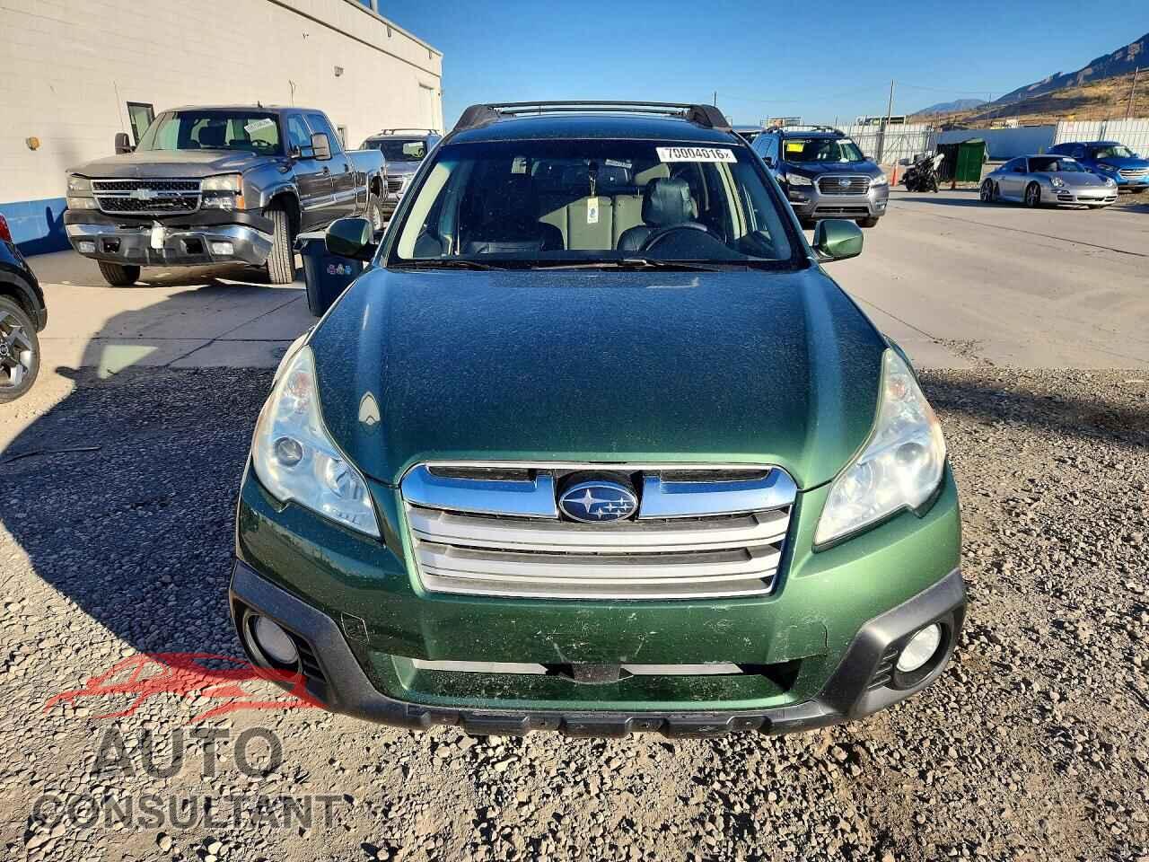SUBARU OUTBACK 2014 - 4S4BRBLC7E3271400