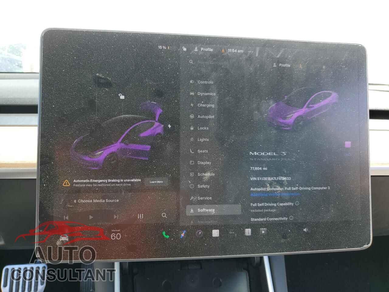 TESLA MODEL 3 2020 - 5YJ3E1EA7LF613633