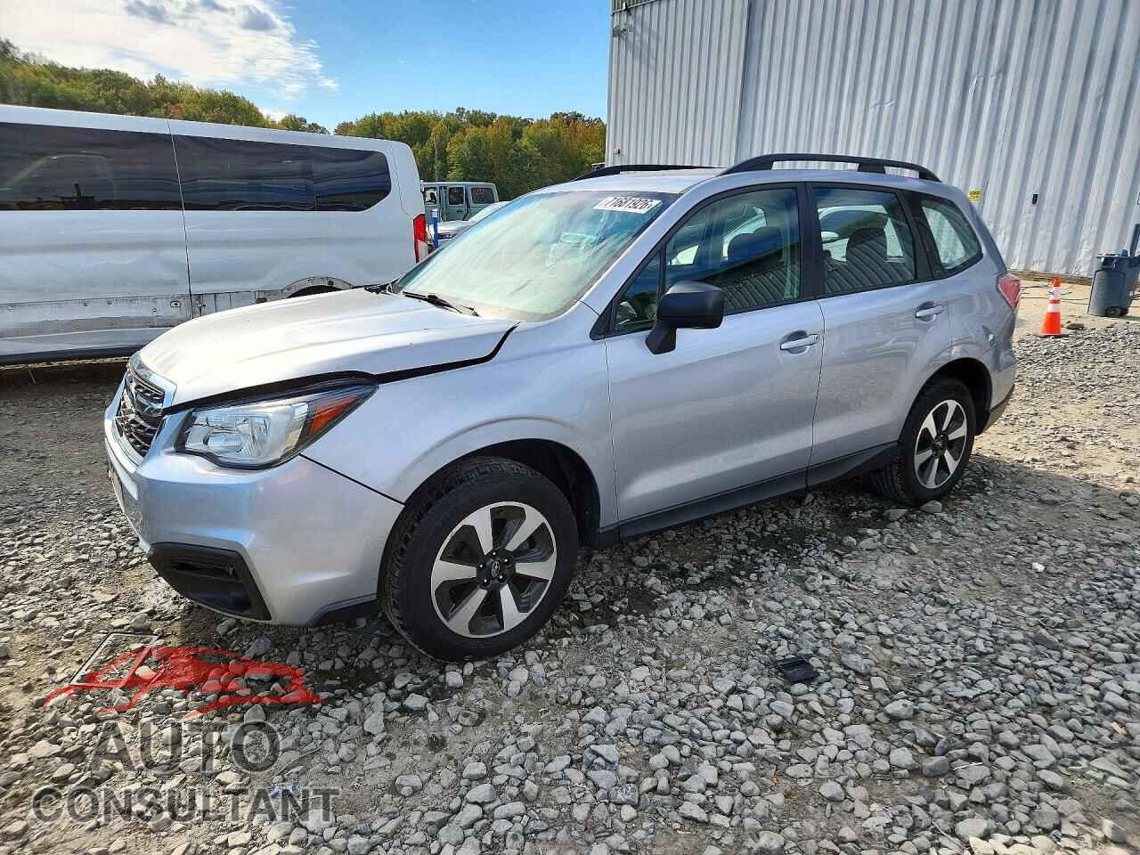 SUBARU FORESTER 2018 - JF2SJABC0JH414399