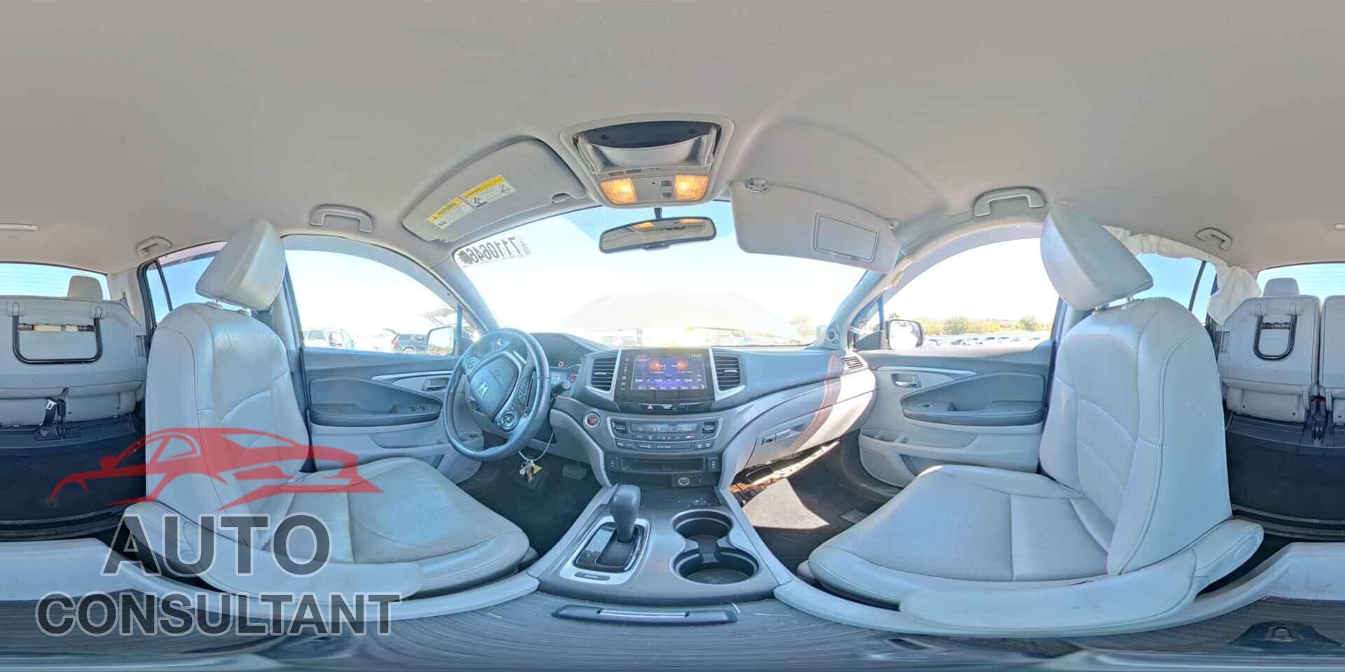 HONDA RIDGELINE 2017 - 5FPYK2F65HB011066