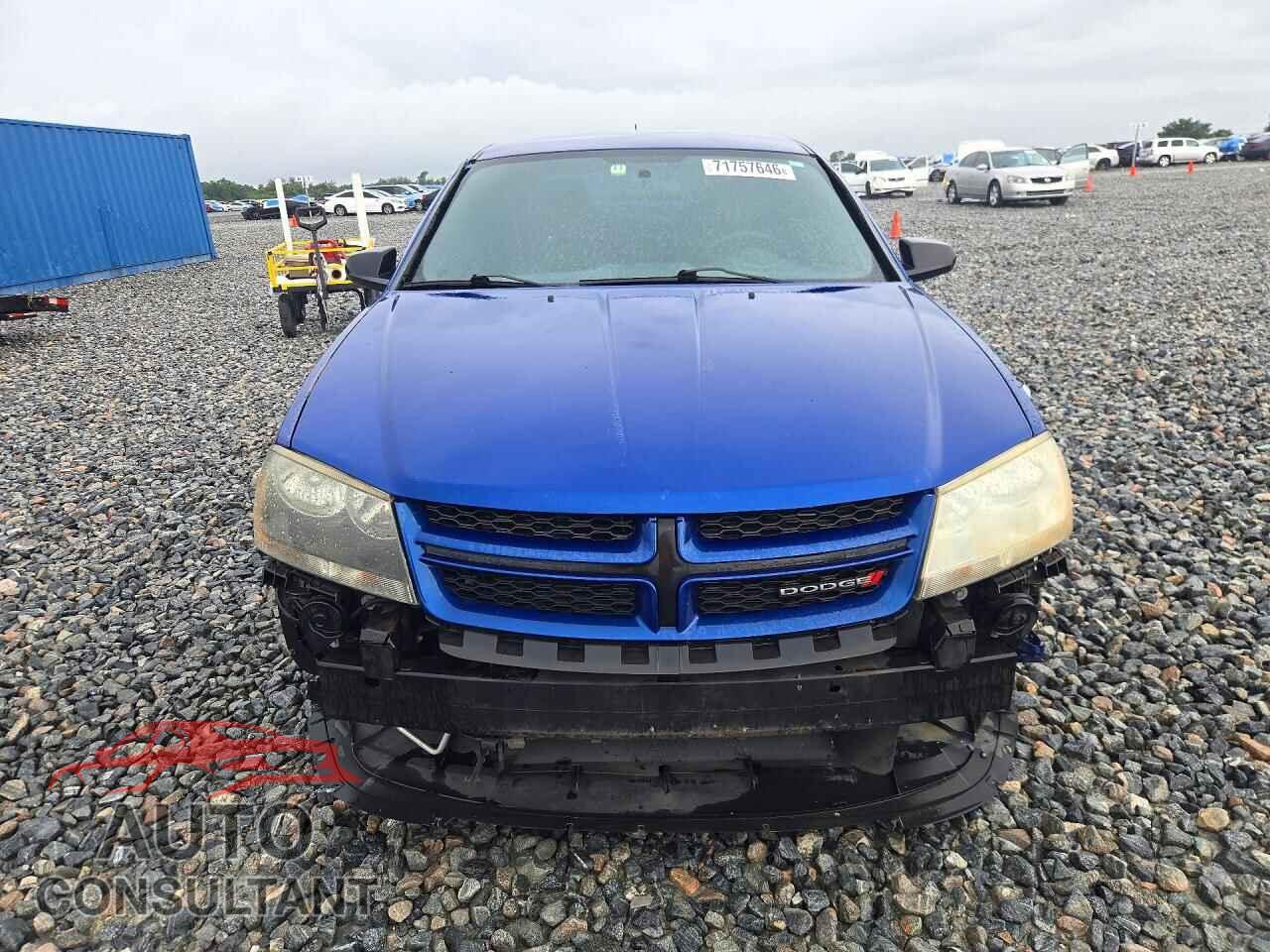 DODGE AVENGER 2013 - 1C3CDZAG4DN768790