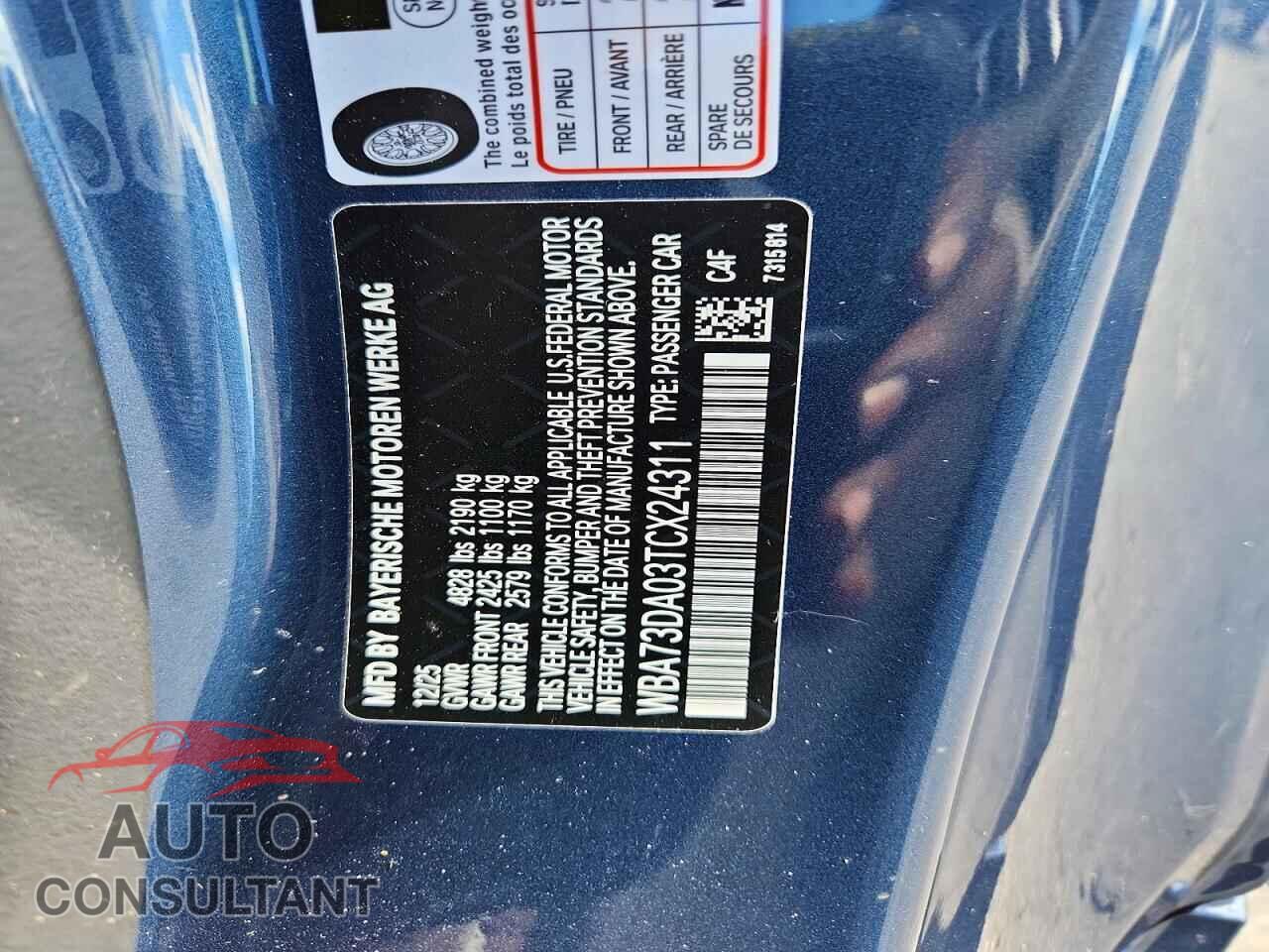 BMW M4 2026 - WBA73DA03TCX24311