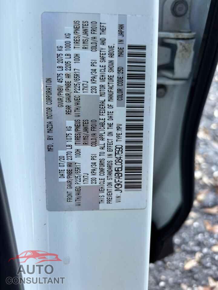 MAZDA CX-5 2020 - JM3KFABM5L0847590