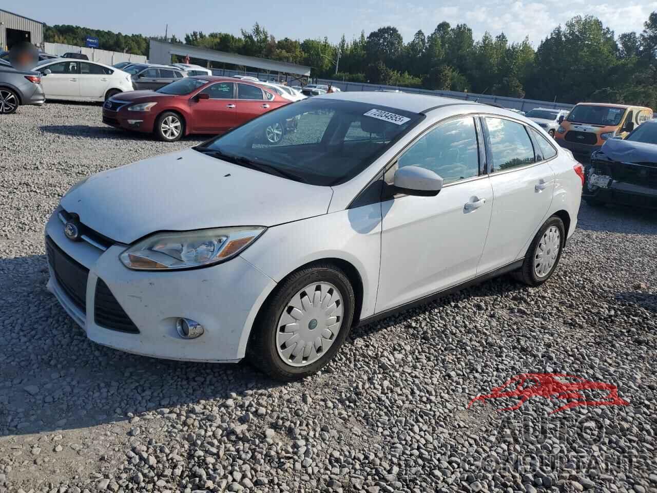 FORD FOCUS 2012 - 1FAHP3F20CL125971