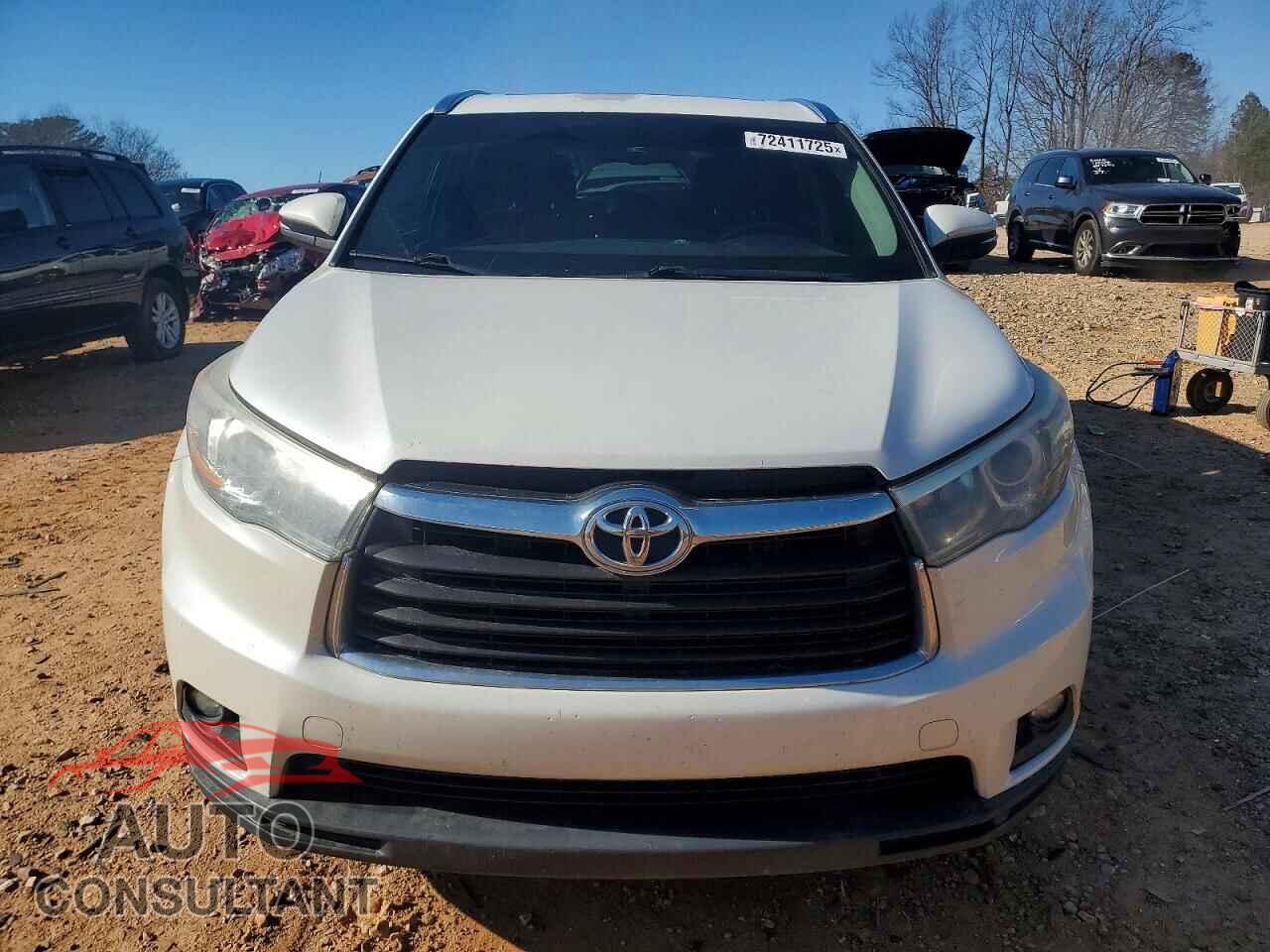 TOYOTA HIGHLANDER 2015 - 5TDKKRFH3FS084549
