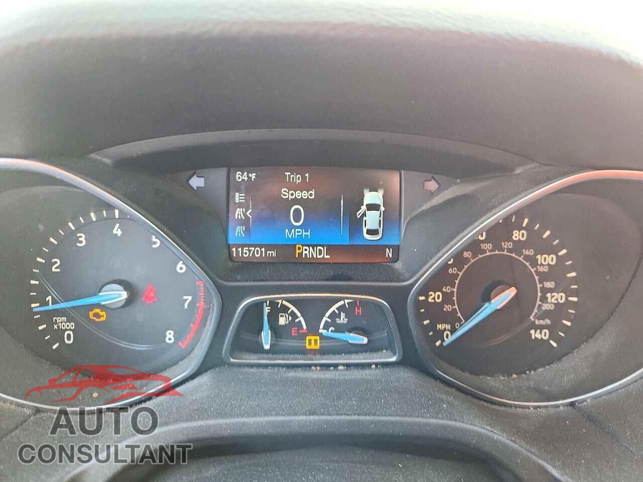 FORD FOCUS 2017 - 1FADP3F24HL308750