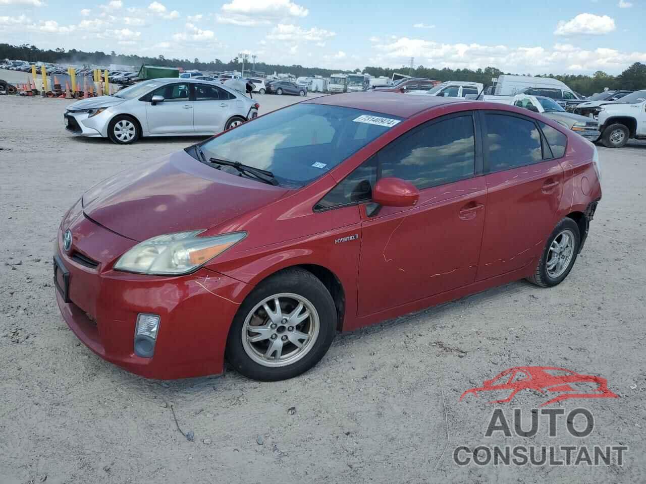 TOYOTA PRIUS 2011 - JTDKN3DU1B5332236