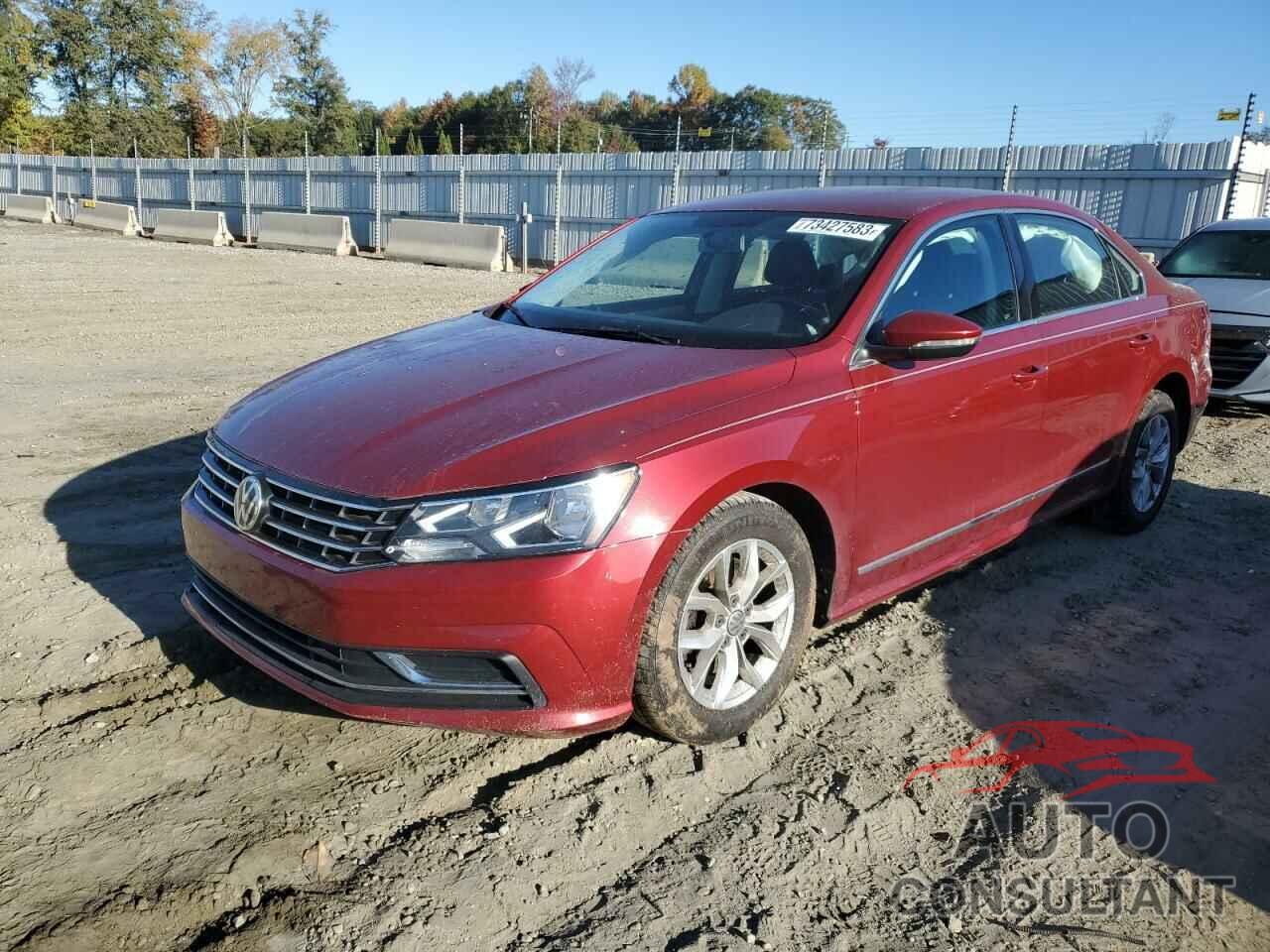 VOLKSWAGEN PASSAT 2017 - 1VWAT7A38HC040900