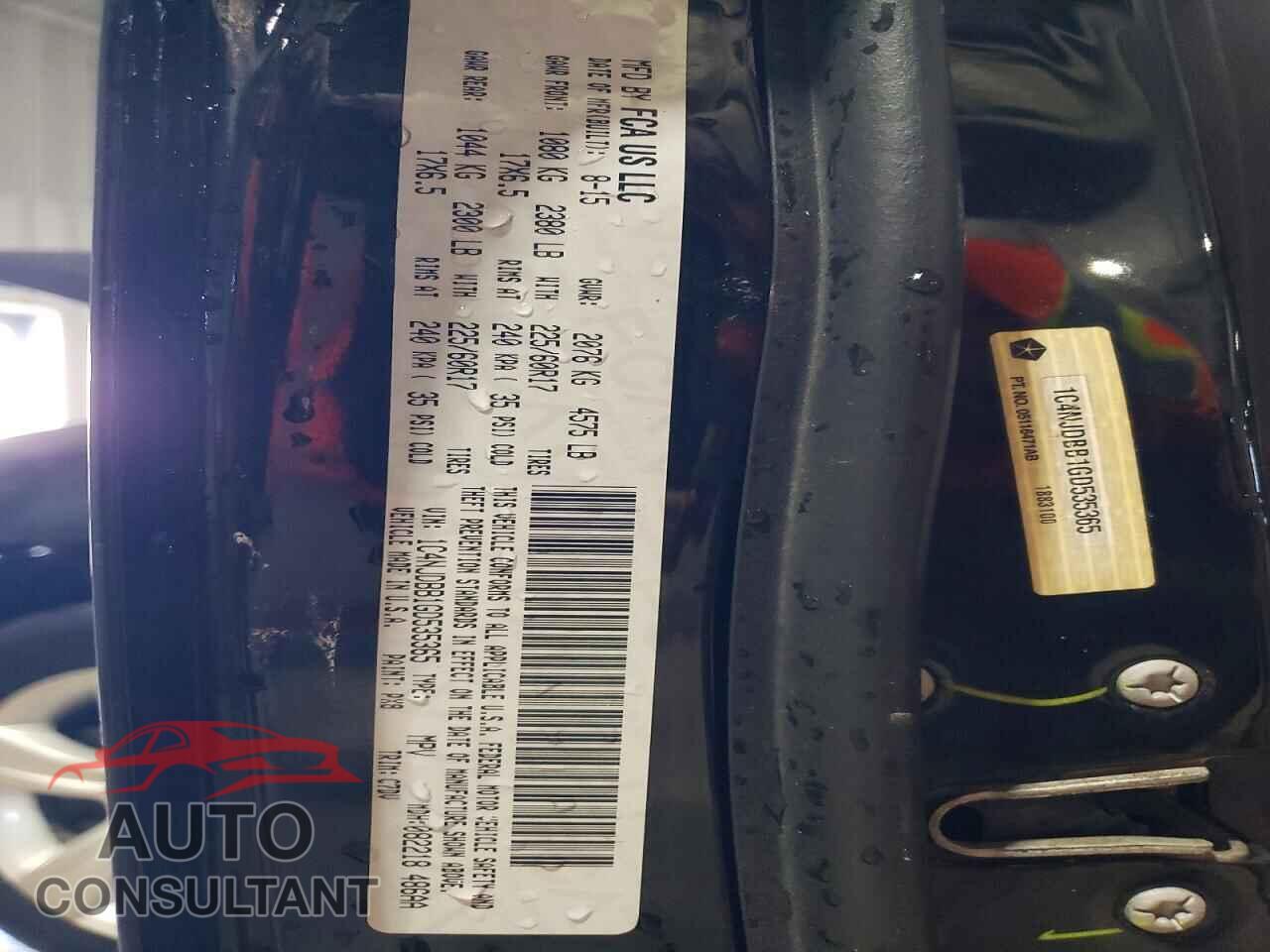 JEEP COMPASS 2016 - 1C4NJDBB1GD535365