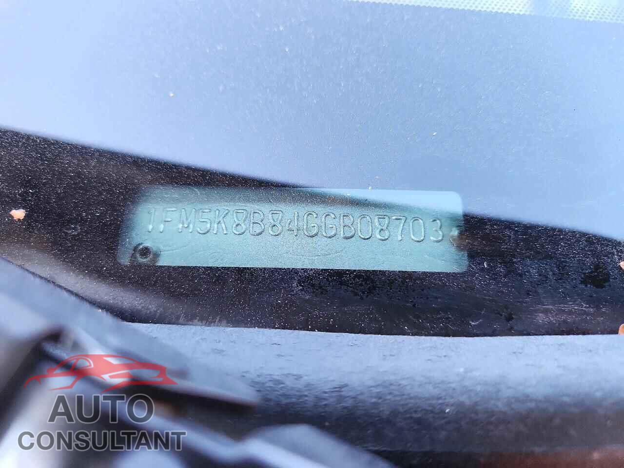 FORD EXPLORER 2016 - 1FM5K8B84GGB08703