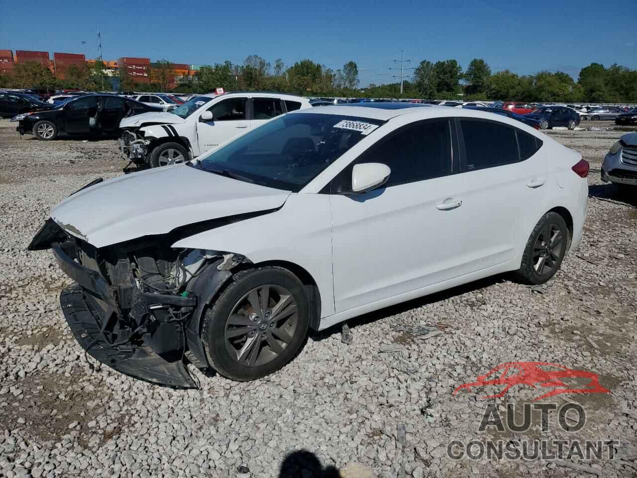 HYUNDAI ELANTRA 2018 - 5NPD84LF0JH338004