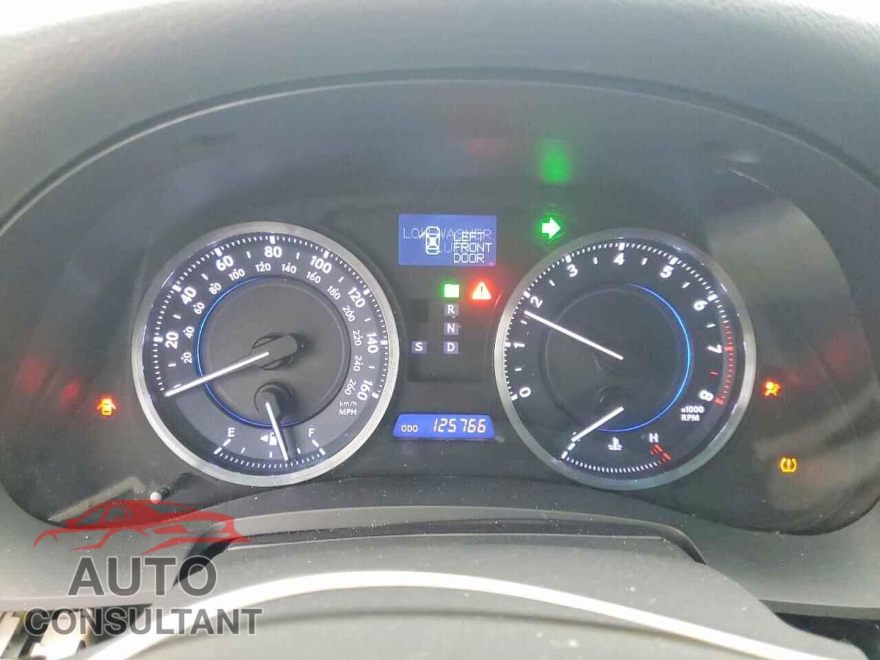 LEXUS IS 2012 - JTHBF5C29C5168484