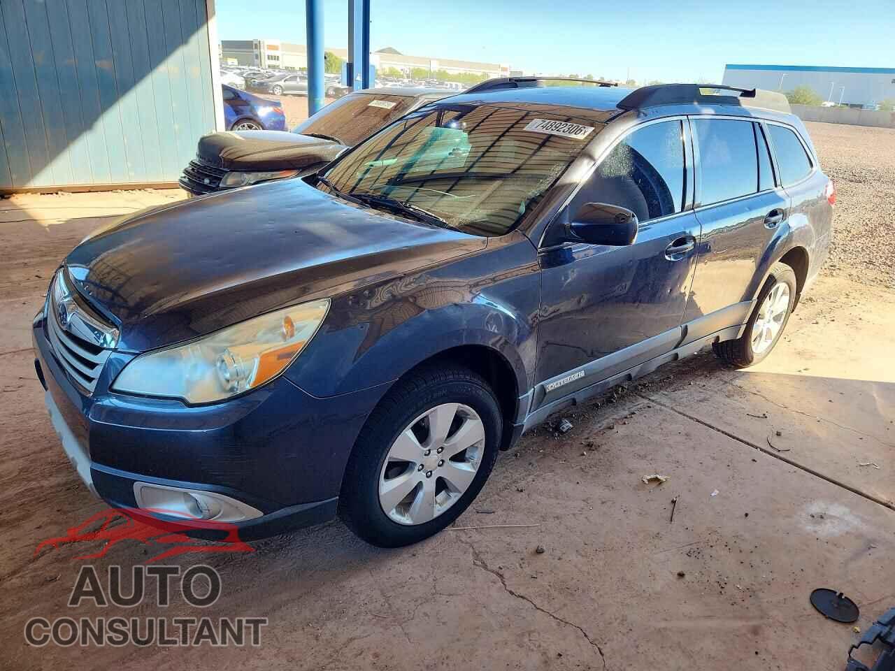 SUBARU OUTBACK 2012 - 4S4BRBBC6C3206469