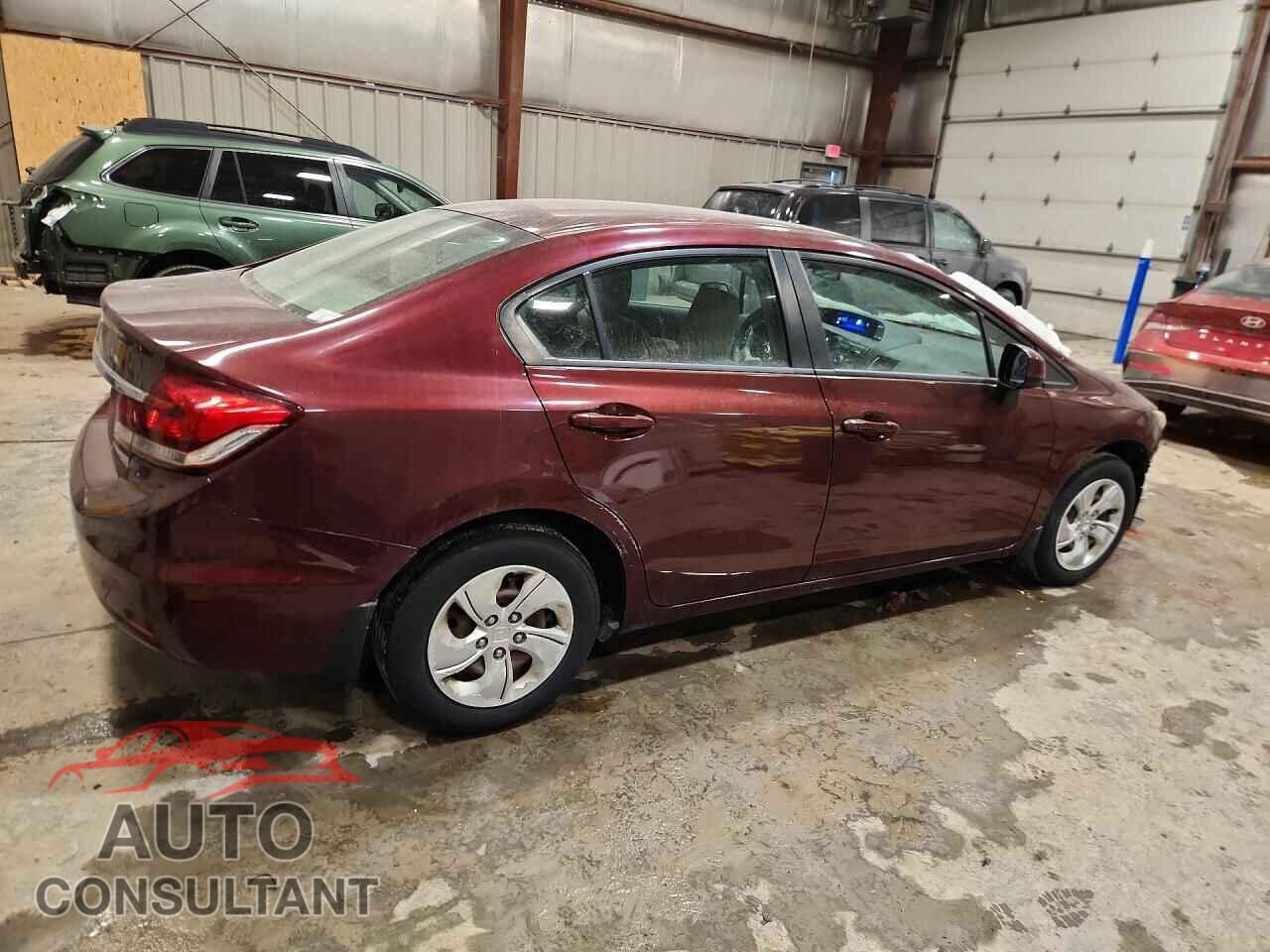 HONDA CIVIC 2013 - 19XFB2F50DE004498