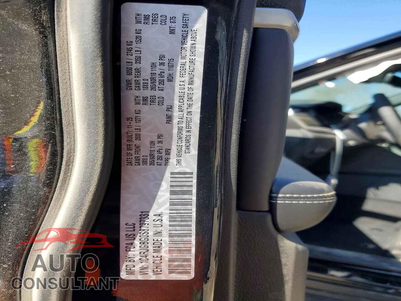 JEEP GRAND CHER 2025 - 1C4RJGBG0S8797331