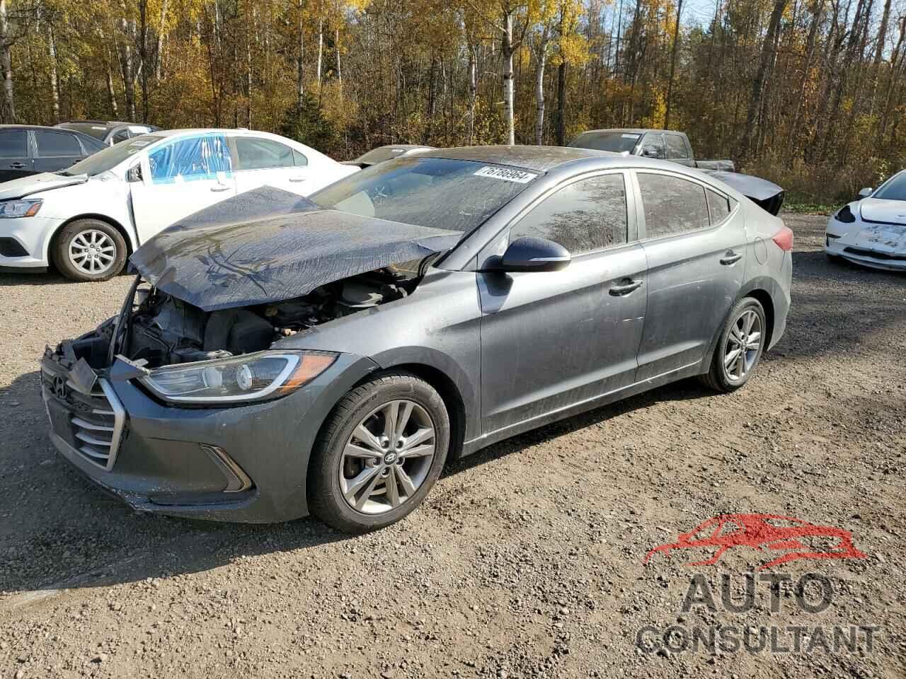 HYUNDAI ELANTRA 2017 - KMHD84LF4HU139761