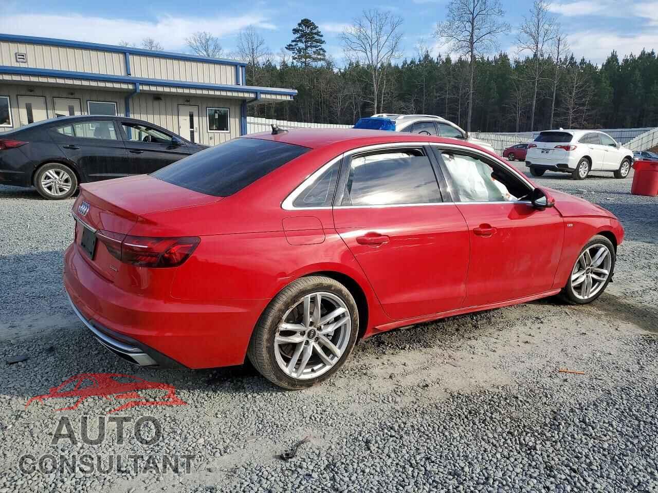 AUDI A4 2022 - WAUEAAF48NN014366