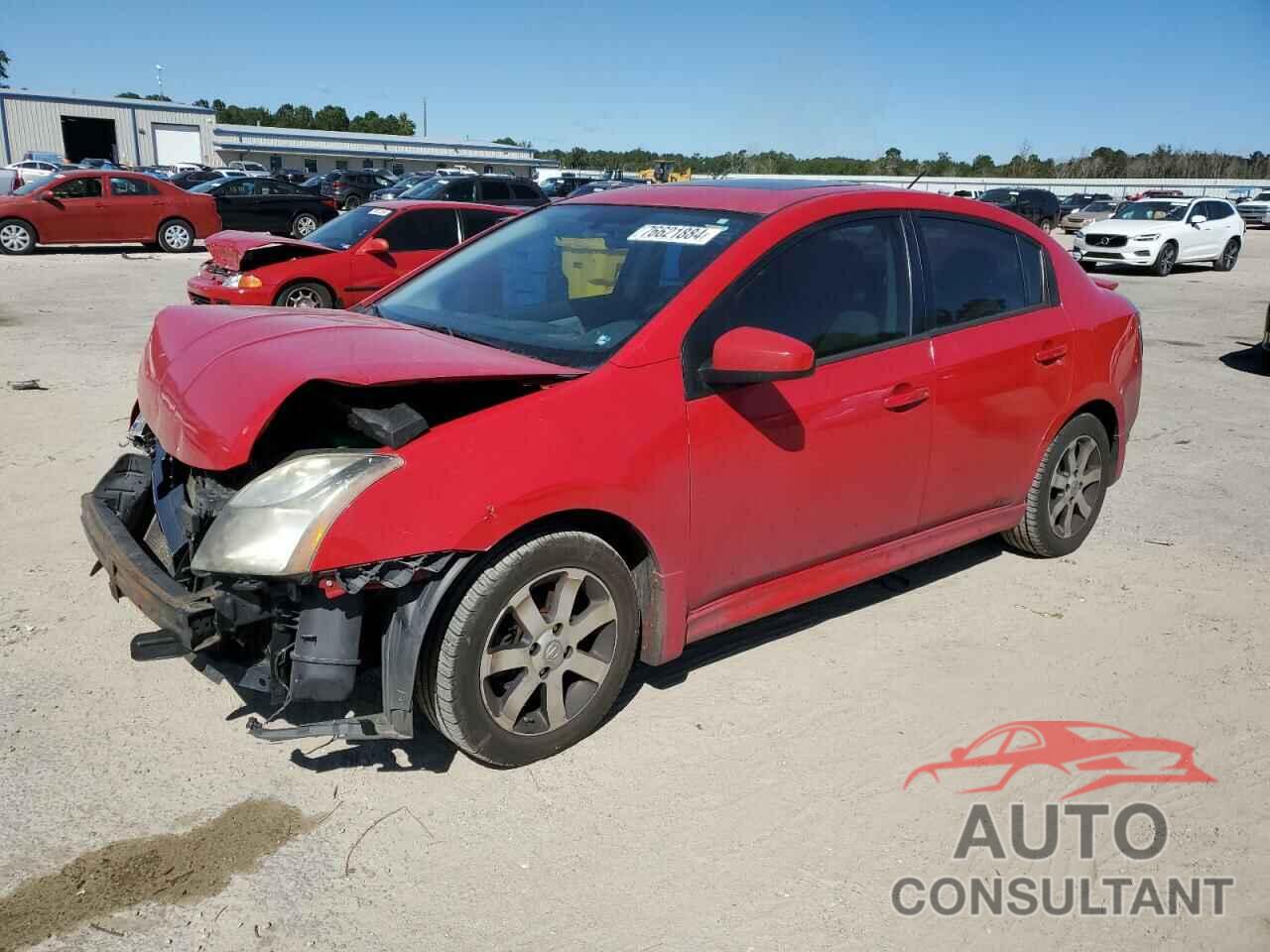 NISSAN SENTRA 2012 - 3N1AB6AP8CL727605