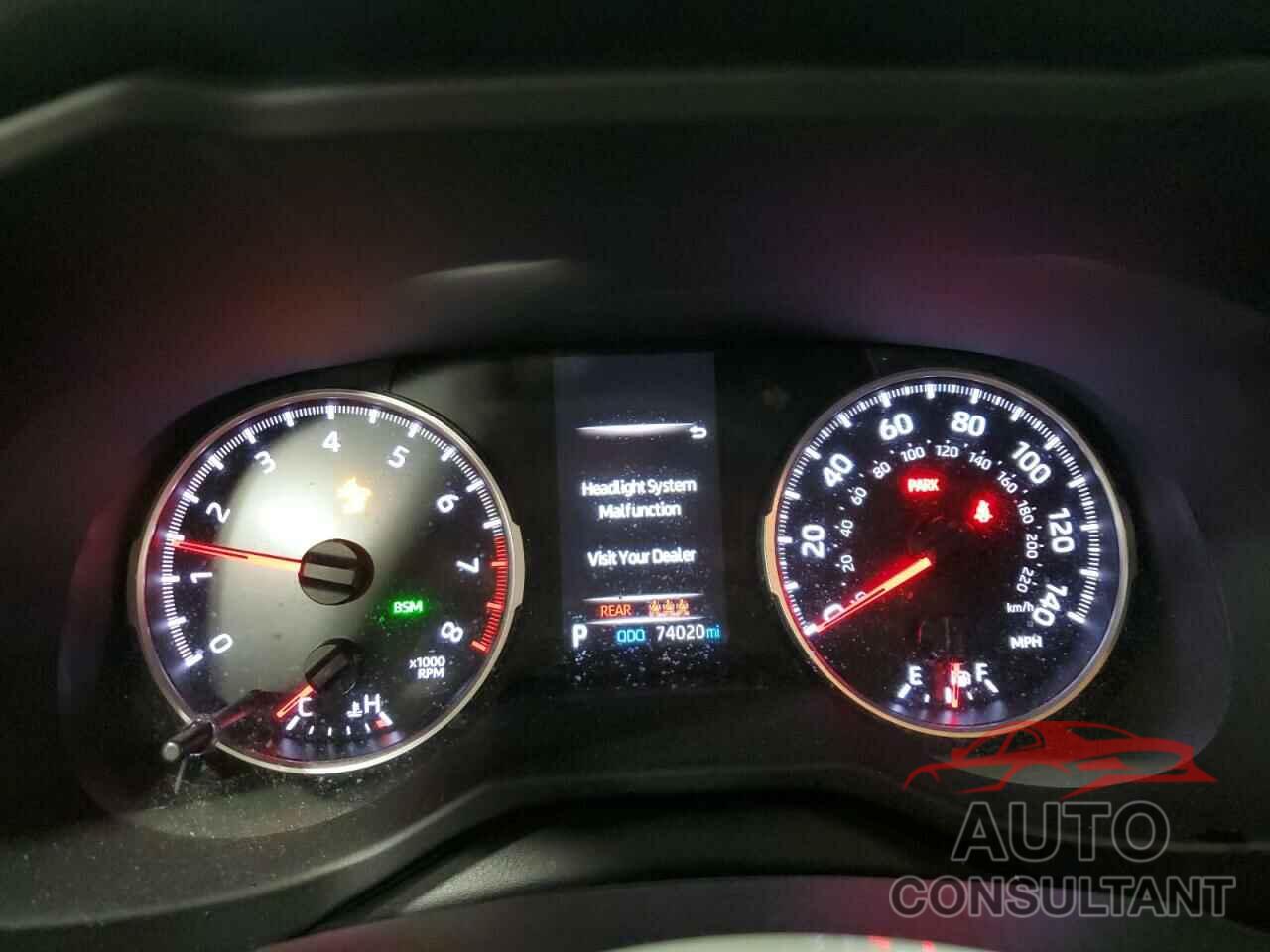TOYOTA RAV4 2020 - 2T3P1RFVXLW119614