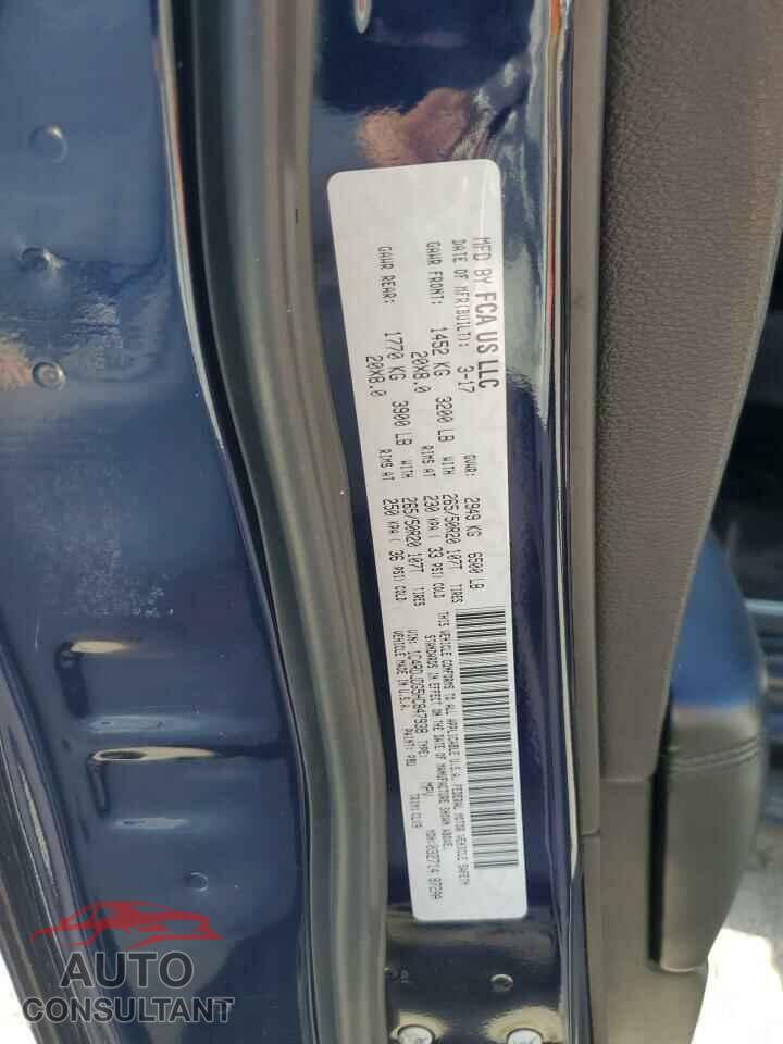 DODGE DURANGO 2017 - 1C4RDJDG5HC847938