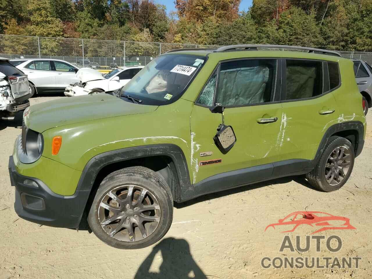 JEEP RENEGADE 2016 - ZACCJBBT7GPD77054