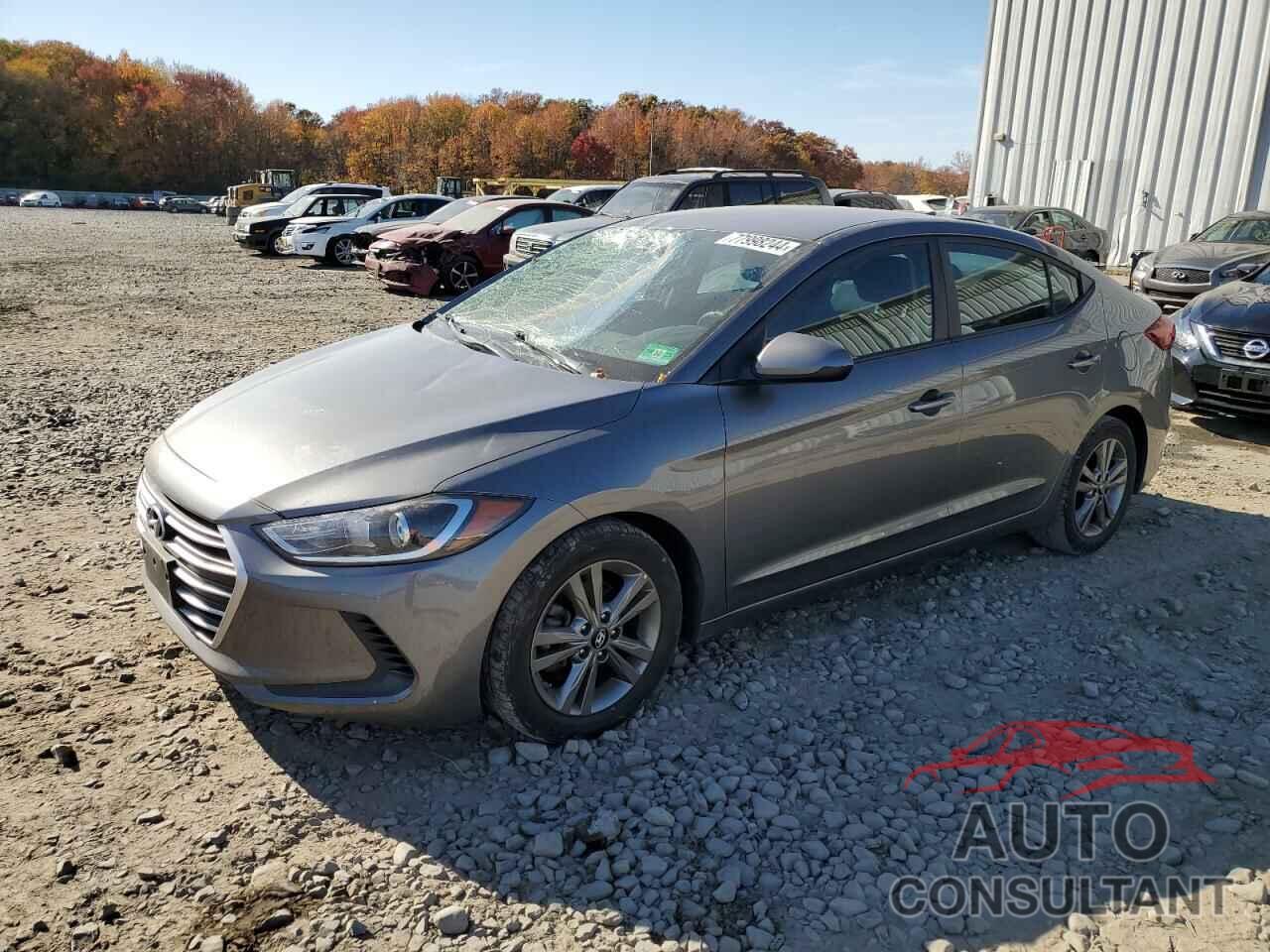 HYUNDAI ELANTRA 2018 - 5NPD84LF5JH281329