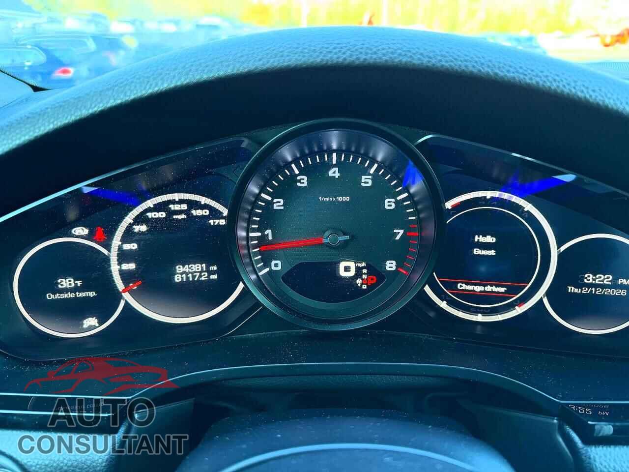 PORSCHE CAYENNE 2019 - WP1AA2AY2KDA00870
