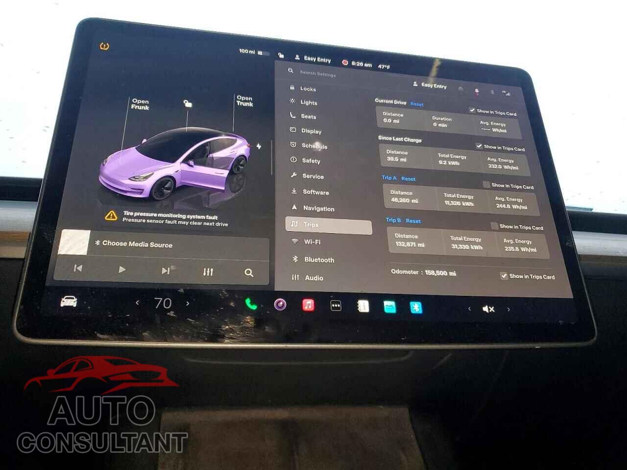 TESLA MODEL 3 2022 - 5YJ3E1EA5NF289309