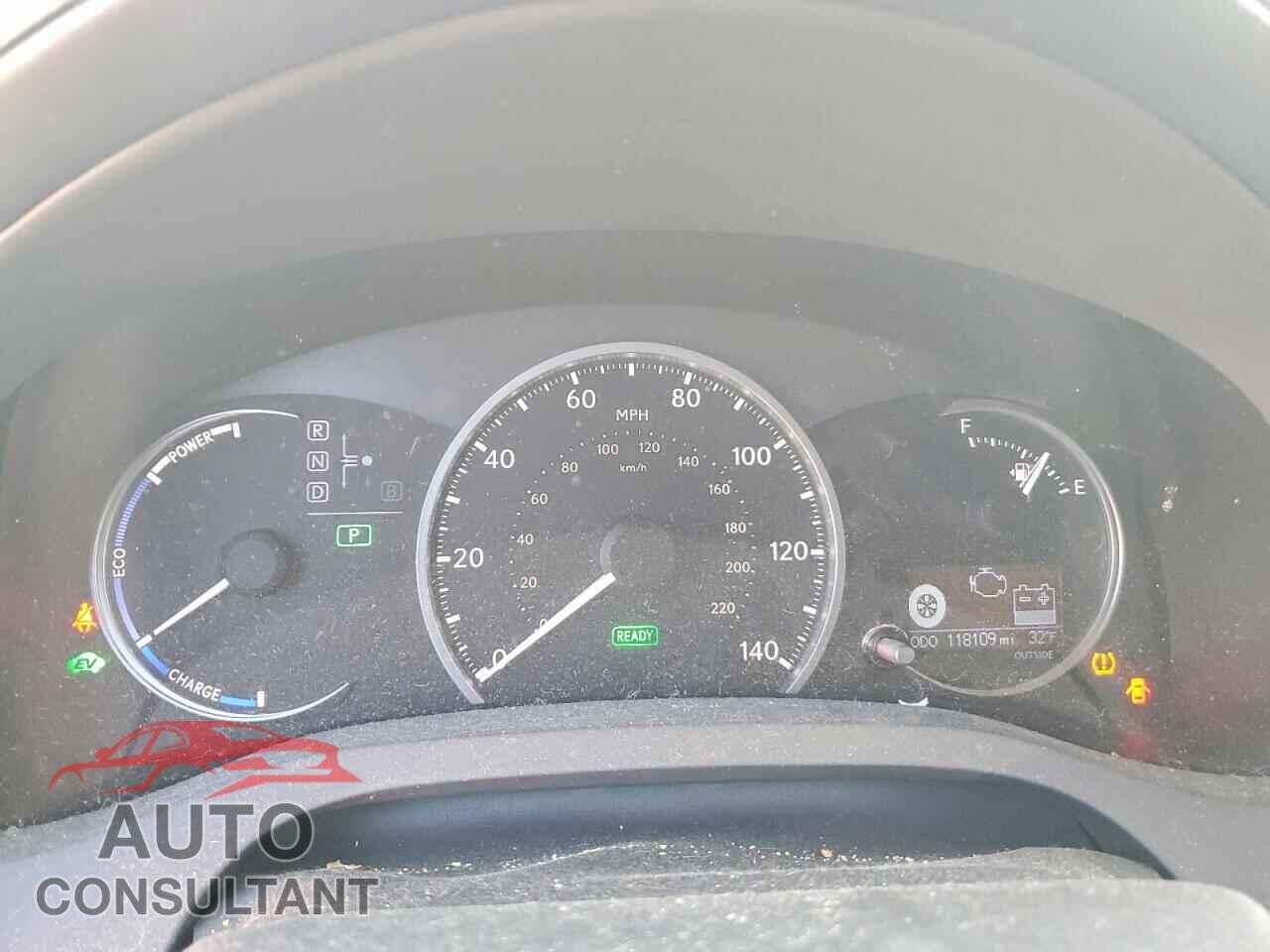 LEXUS CT 200 2012 - JTHKD5BH1C2096242