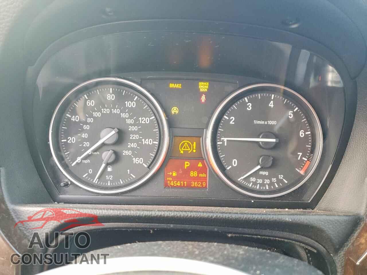 BMW 3 SERIES 2011 - WBAPH5C51BA443232