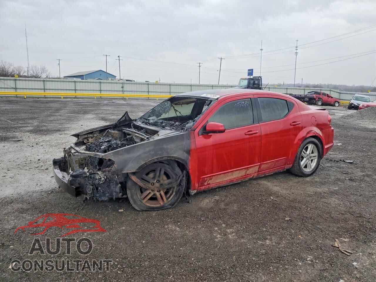 DODGE AVENGER 2012 - 1C3CDZCB9CN157217