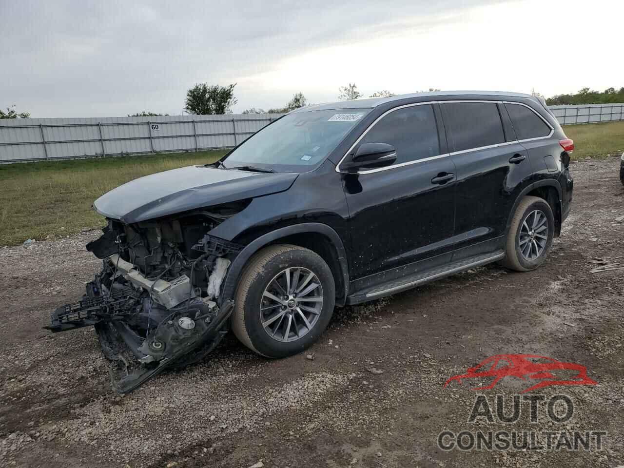 TOYOTA HIGHLANDER 2019 - 5TDKZRFH8KS560803