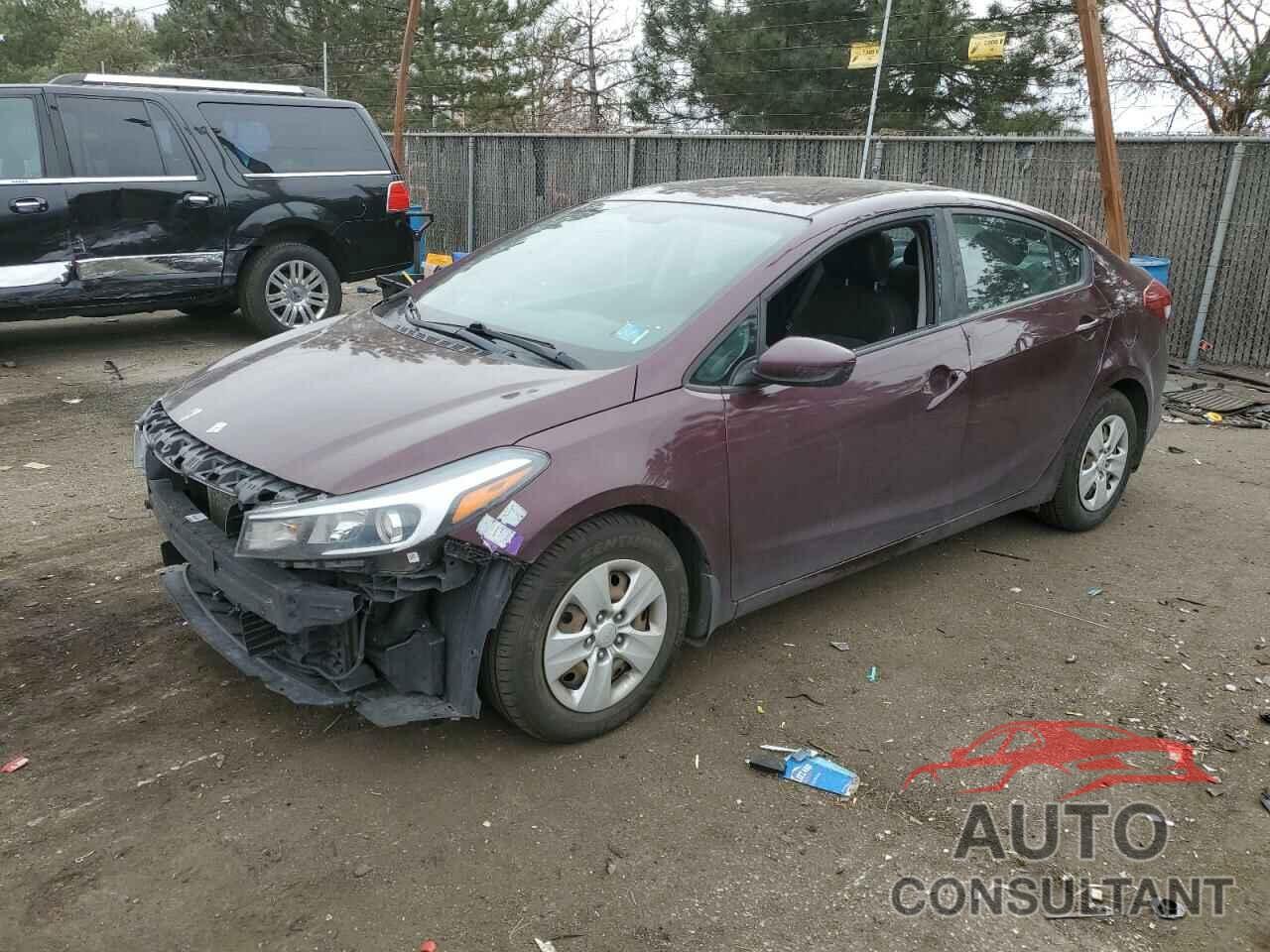 KIA FORTE 2017 - 3KPFK4A78HE074857