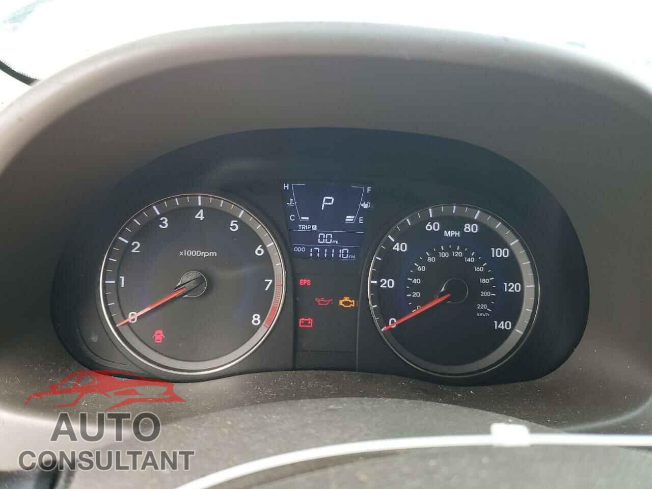 HYUNDAI ACCENT 2012 - KMHCT4AE8CU260306