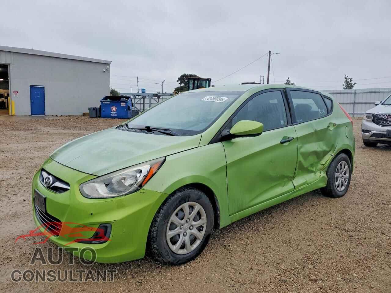 HYUNDAI ACCENT 2013 - KMHCT5AE0DU083354