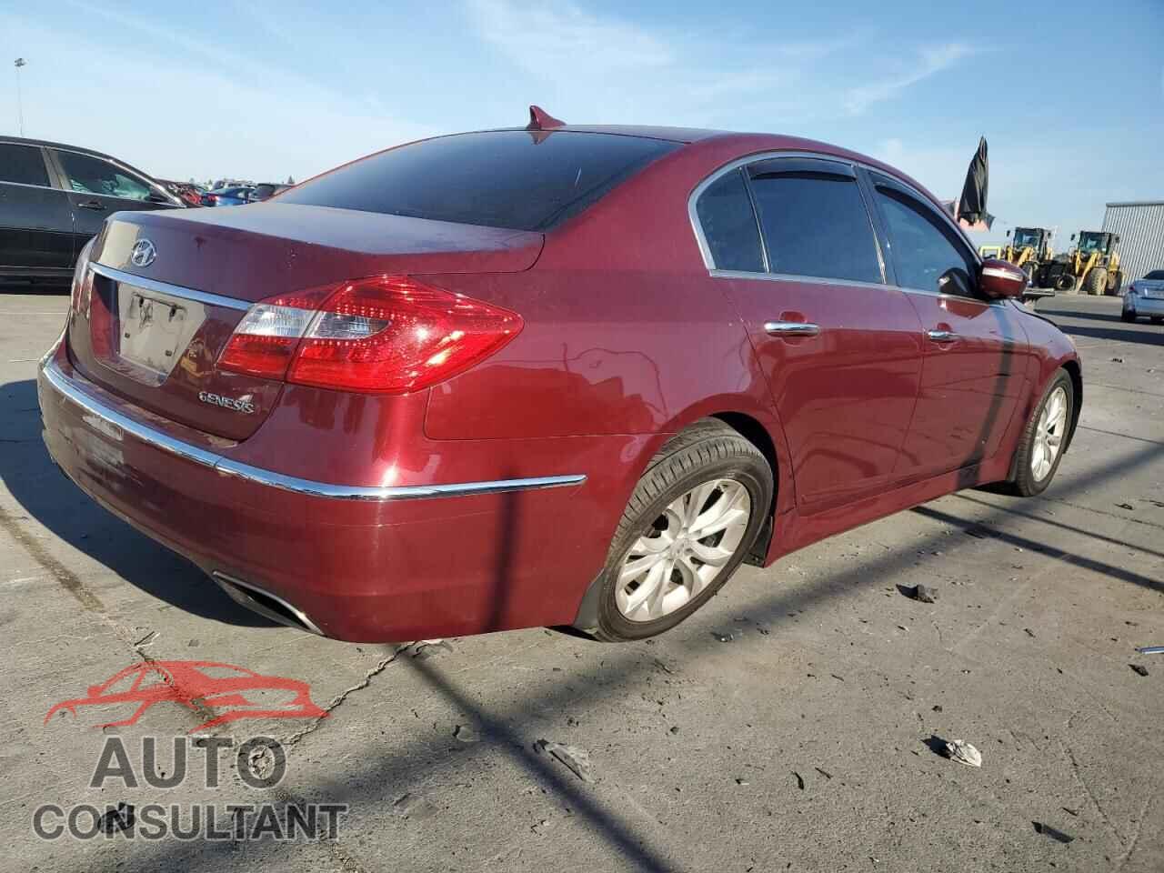 HYUNDAI GENESIS 2012 - KMHGC4DDXCU190859