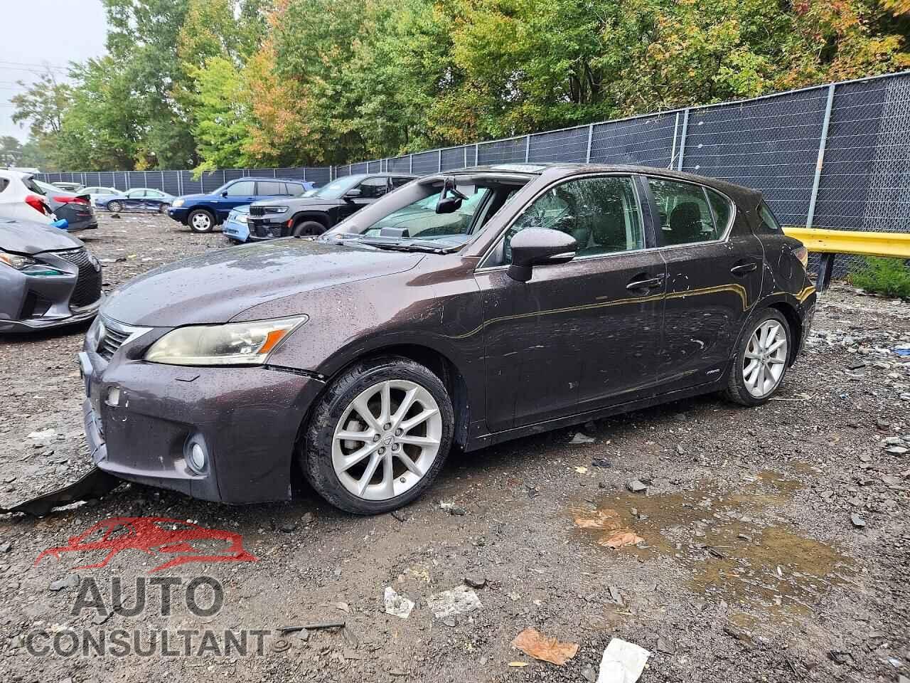 LEXUS CT 200 2011 - JTHKD5BH1B2010782