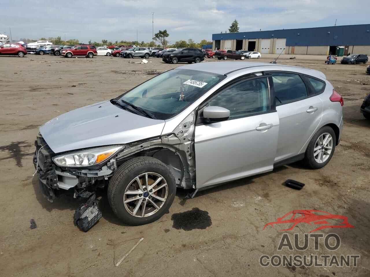 FORD FOCUS 2018 - 1FADP3K2XJL295482