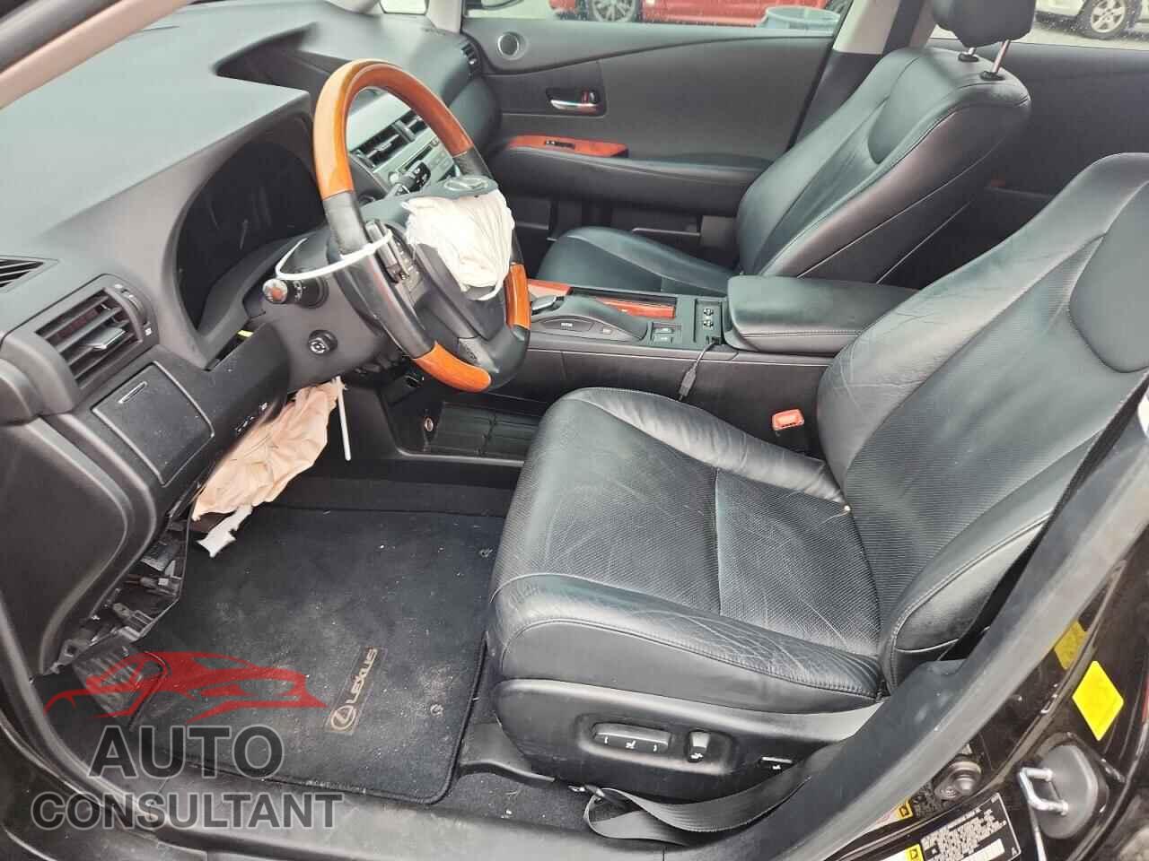 LEXUS RX350 2011 - 2T2BK1BA7BC100504